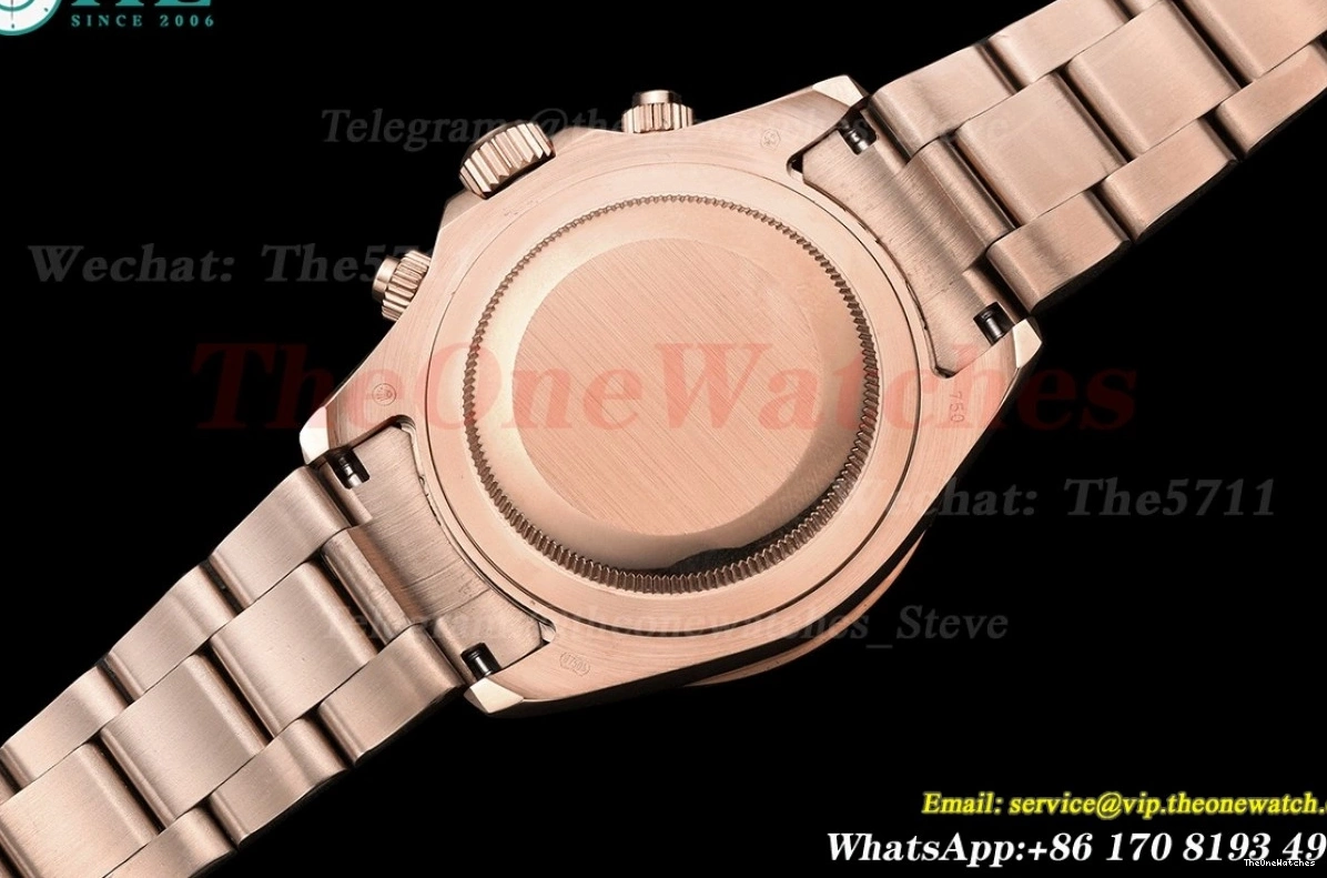 40mm GDF A3836 Brown RG RG Dial Daytona 0109